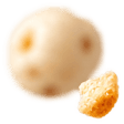 Floating air-roasted lotus seed makhana